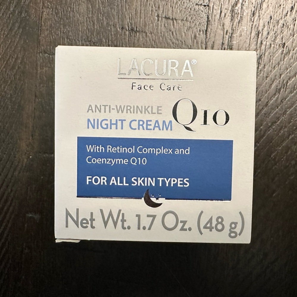 NIB Lacura Face Care Q10 Anti-Wrinkle Night Cream